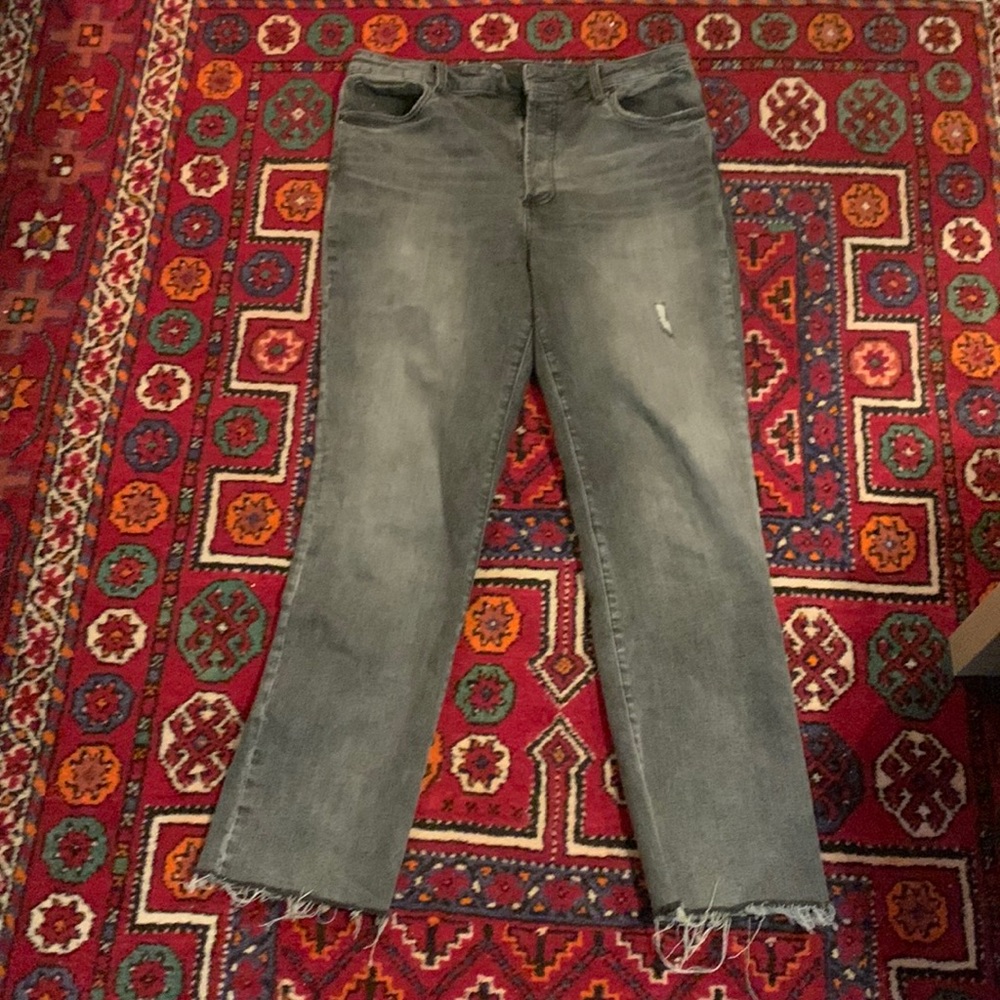 Rosa High Rise Perfect Grey Jeans ♥️♥️♥️KUT FROM THE CLOTH 12L